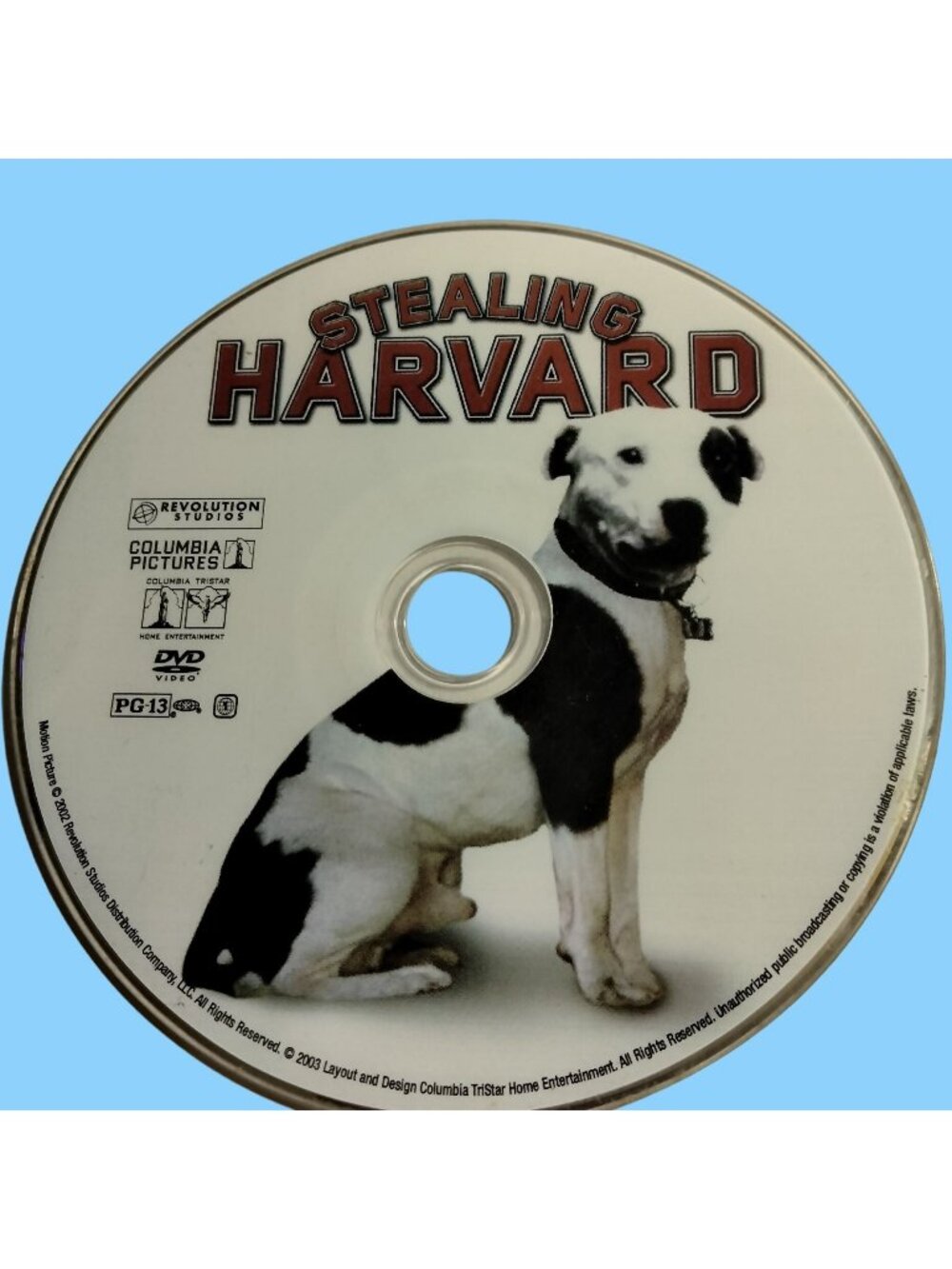 Stealing Harvard DVD Columbia Pictures 2003  PG 13